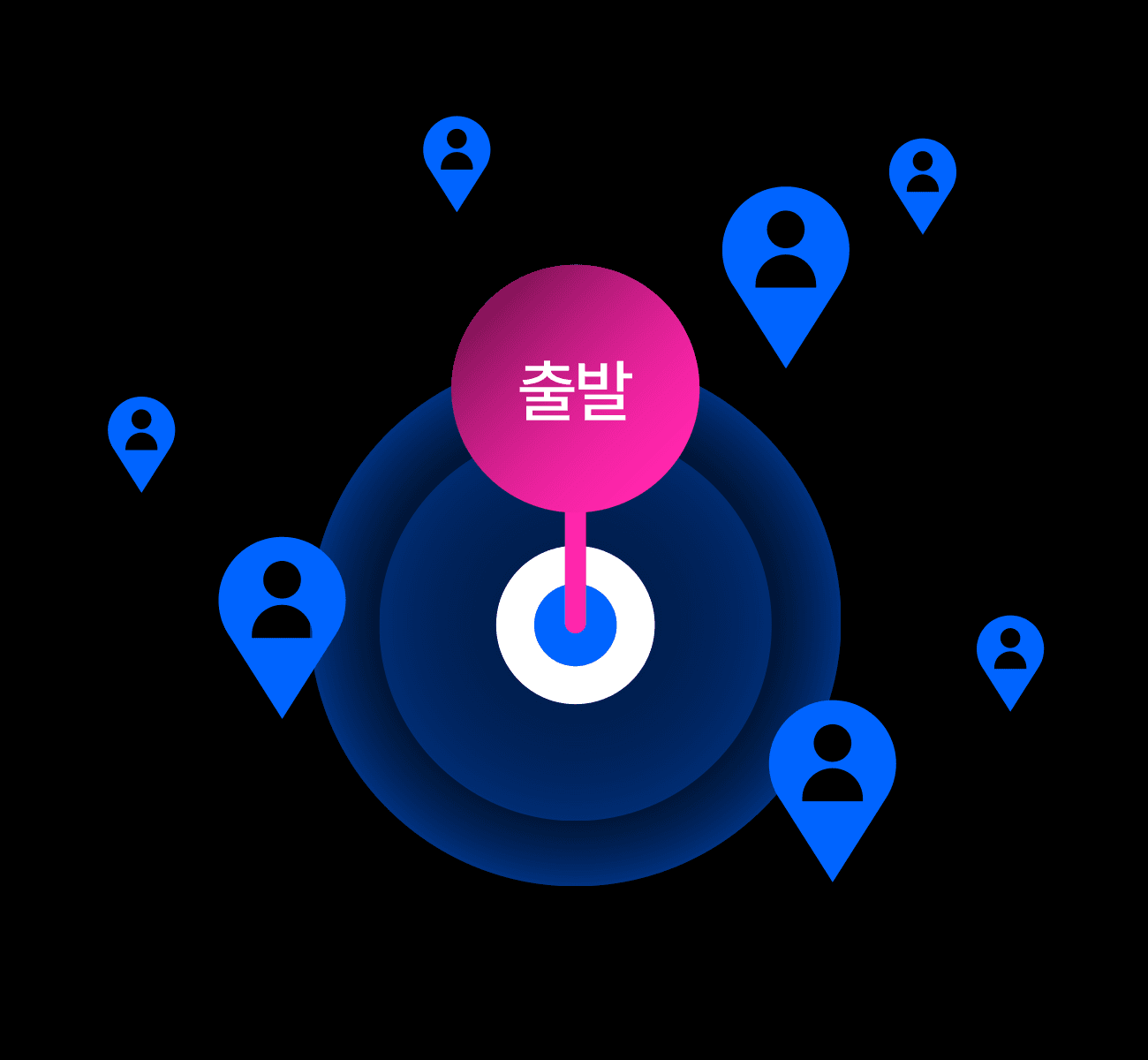 호출 전, 내 주변 기사님이
얼마나 대기 중인지 확인해 보세요.
전국 10만 명 기사님이 대기 중이랍니다~